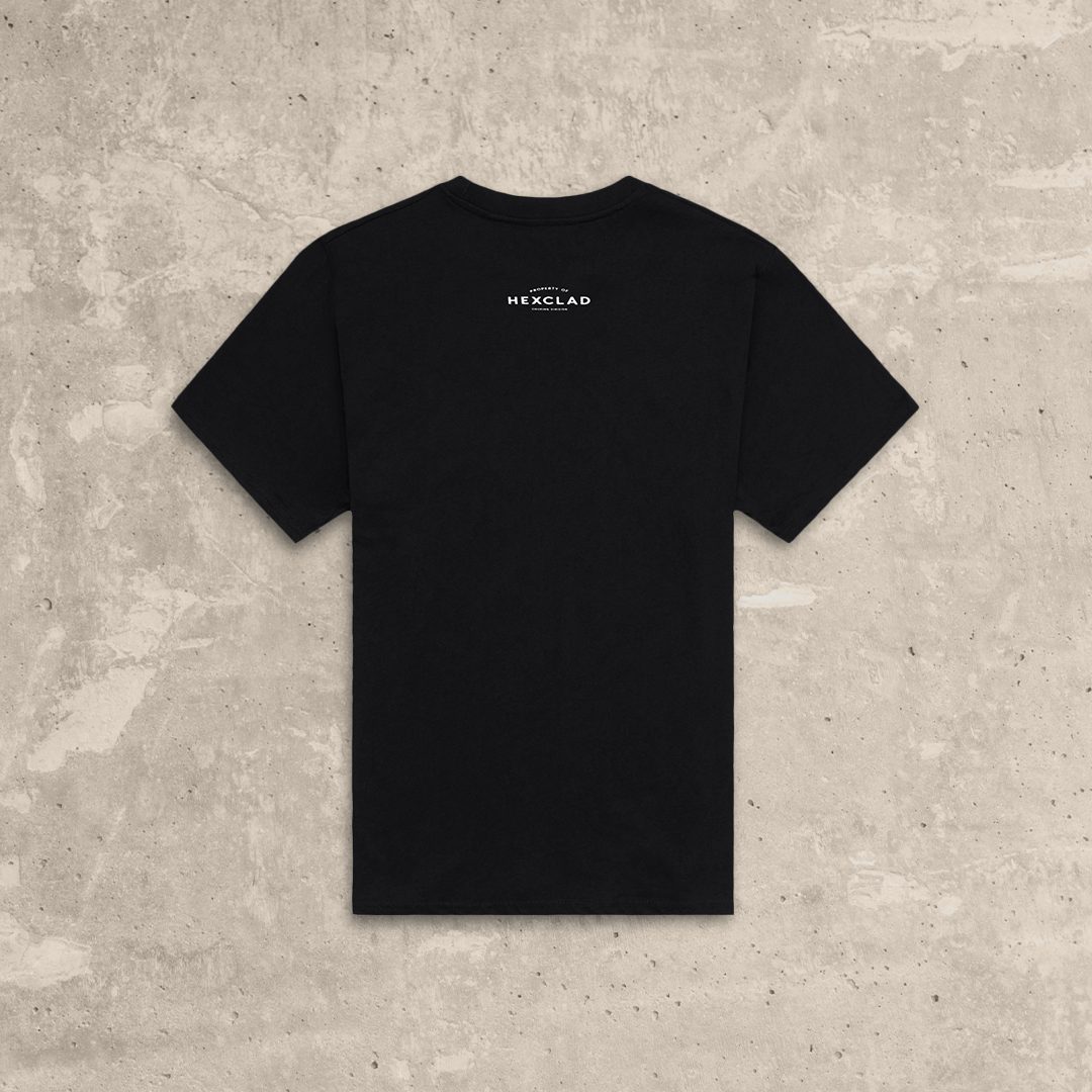 Cursive HexClad Men's T-Shirt - Image 4