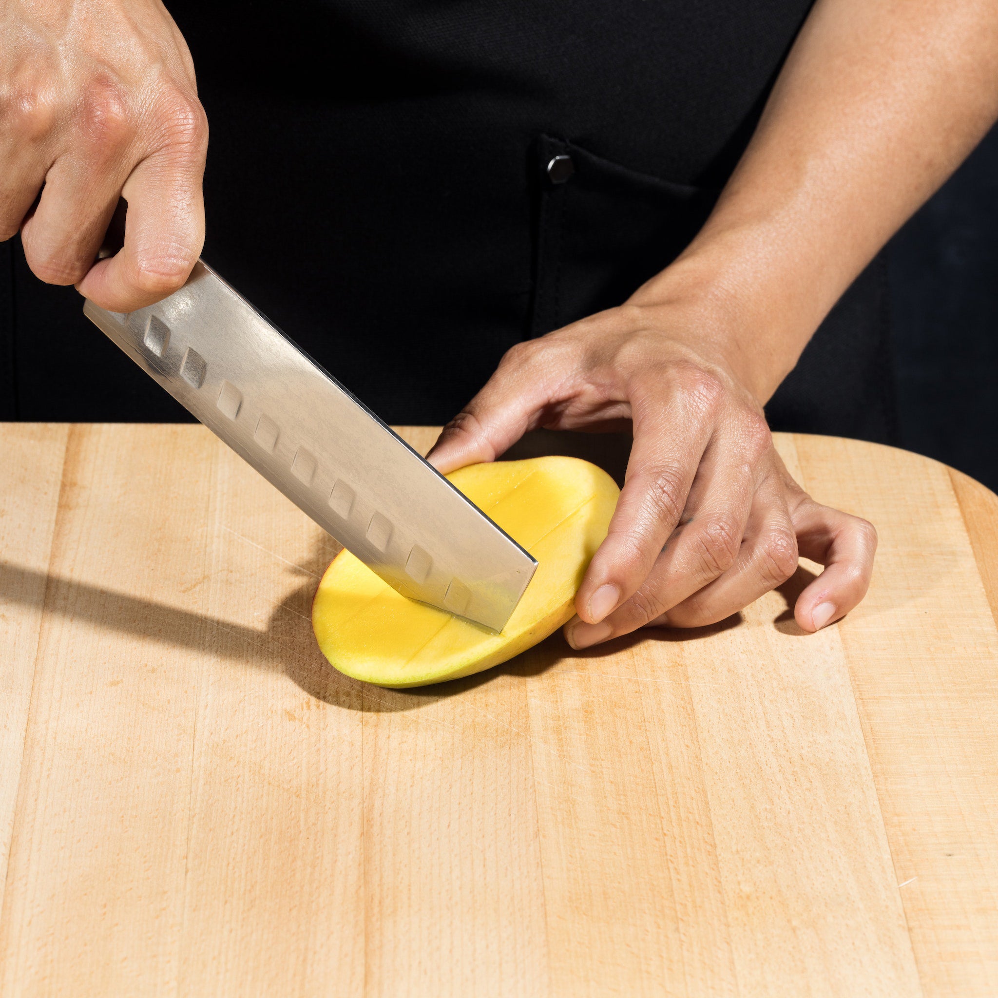 Damascus Steel Nakiri Knife, 6.5" - Image 5