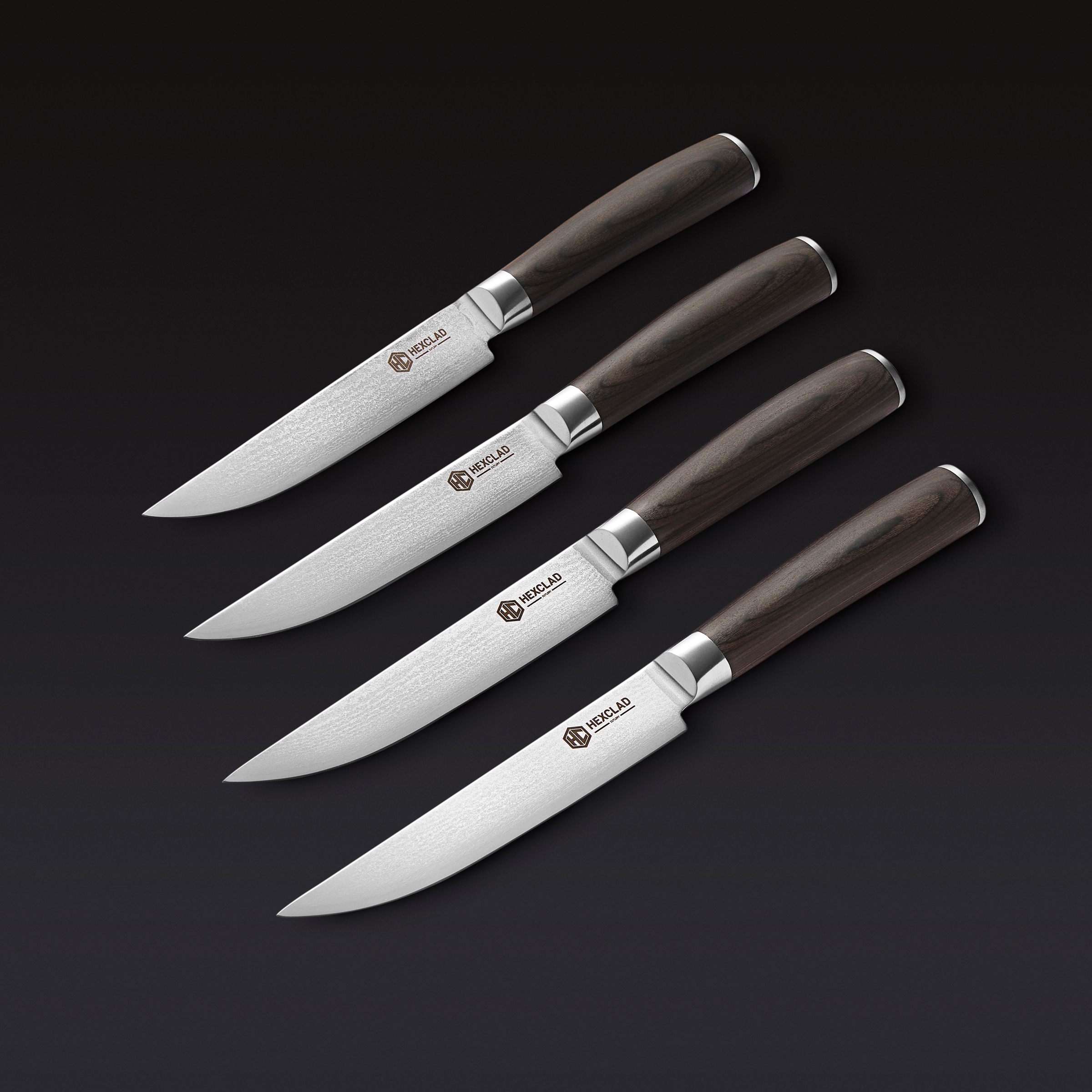 Steak Knife & Bistecca Plate Set, 8-pc (Espresso) - Image 2
