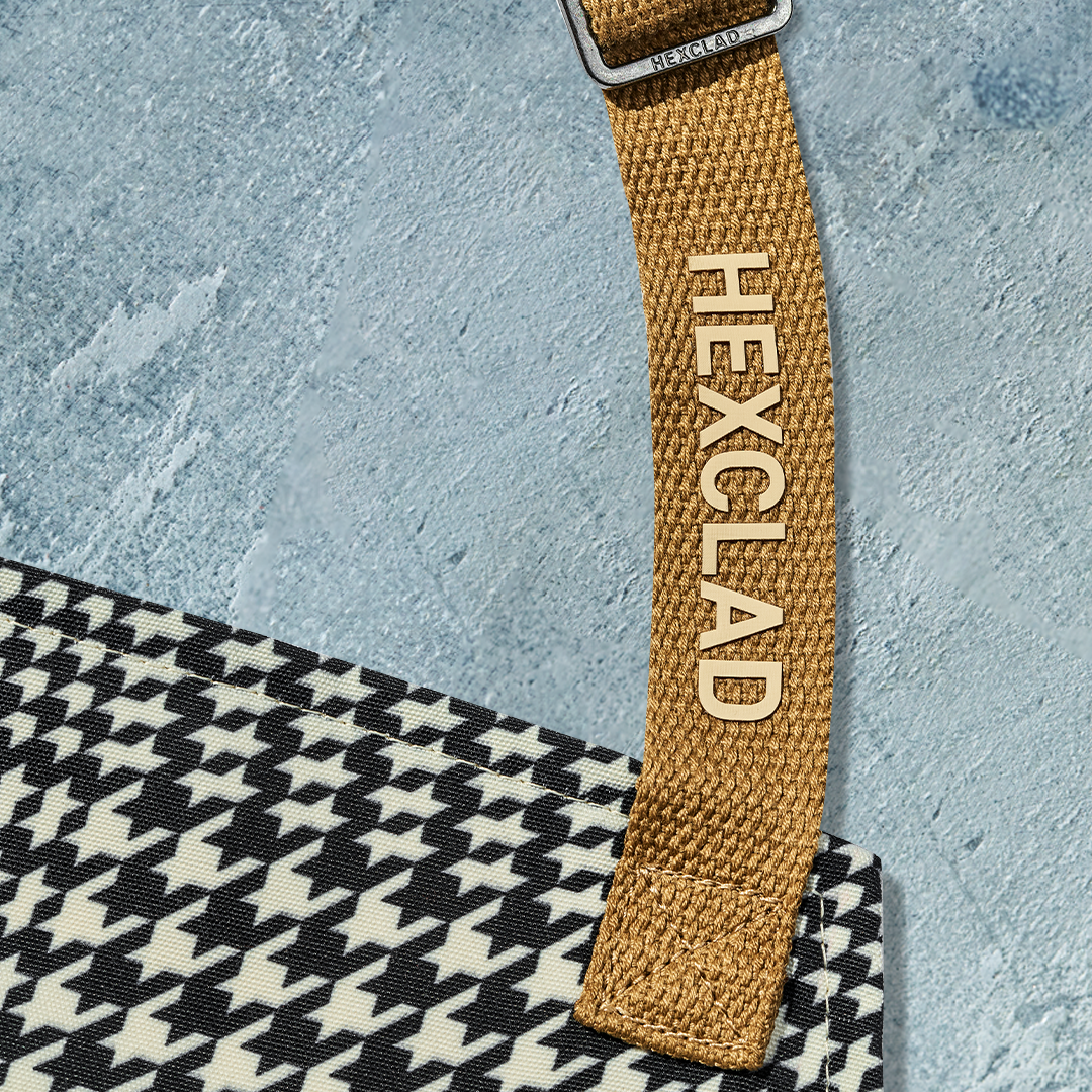 Eco Modern Apron (Houndstooth-Onyx) - Image 8