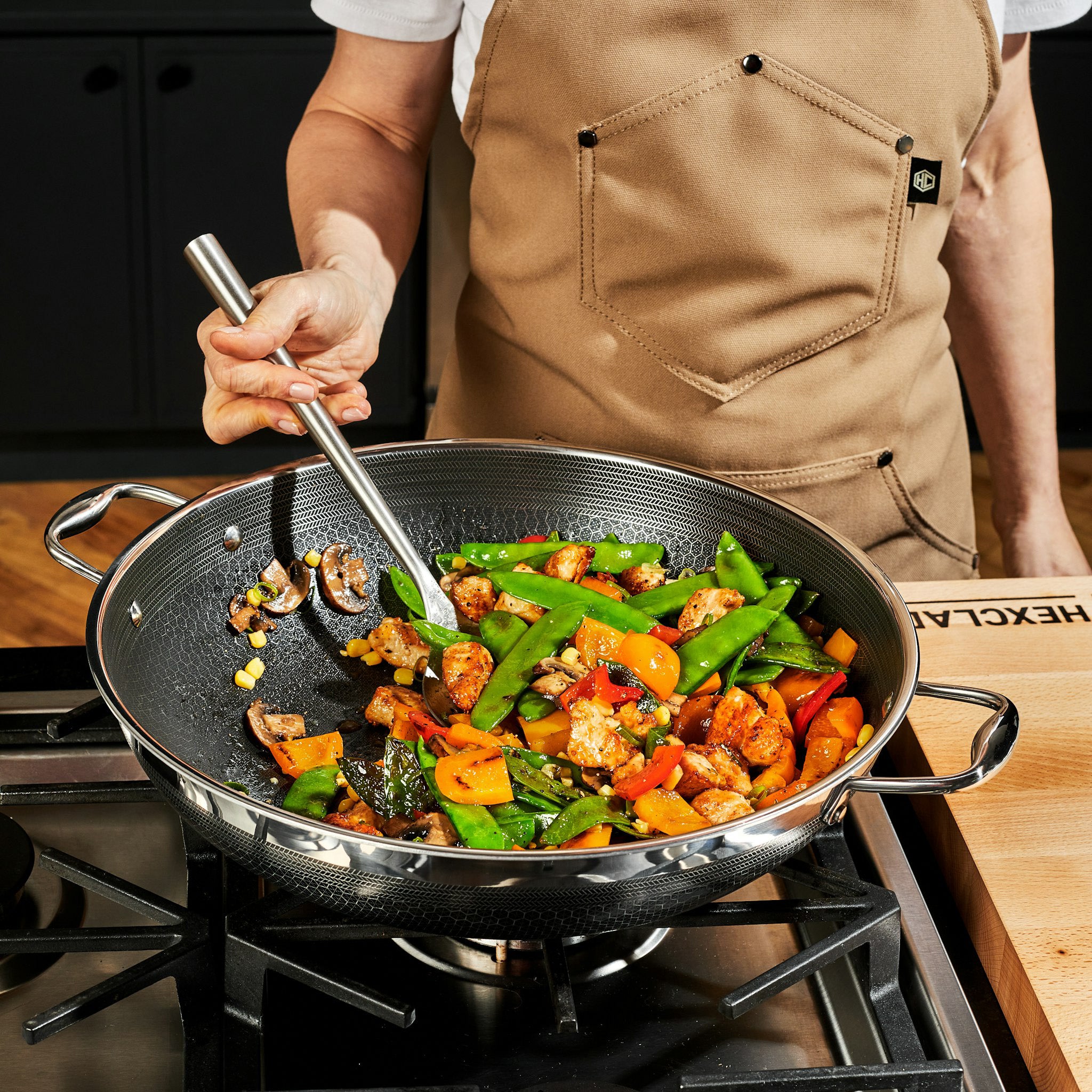 Hybrid Wok with Lid, 14" - Image 8