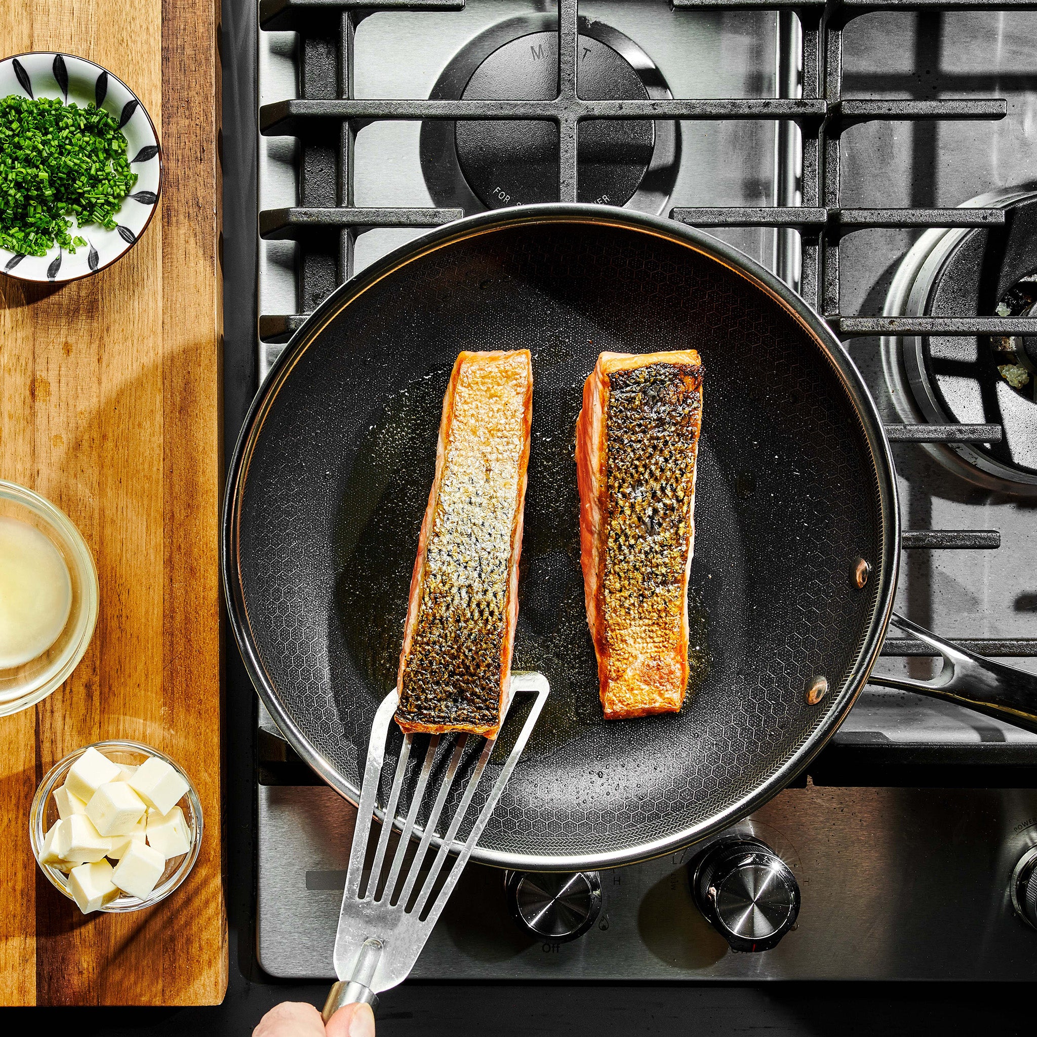 Hybrid Fry Pan Set with Lids, 6-pc - Image 6