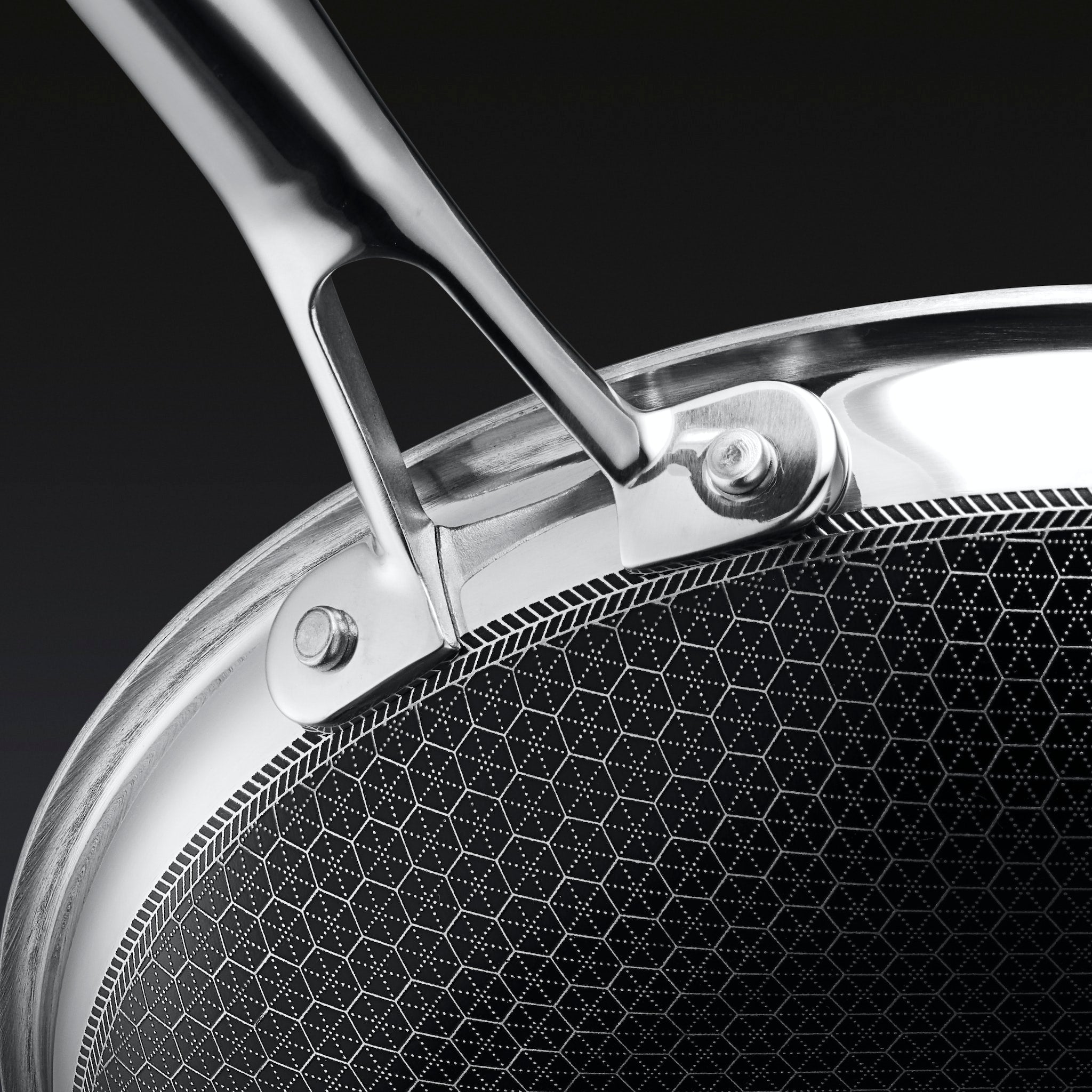 Hybrid Fry Pan Set with Lids, 6-pc - Image 4