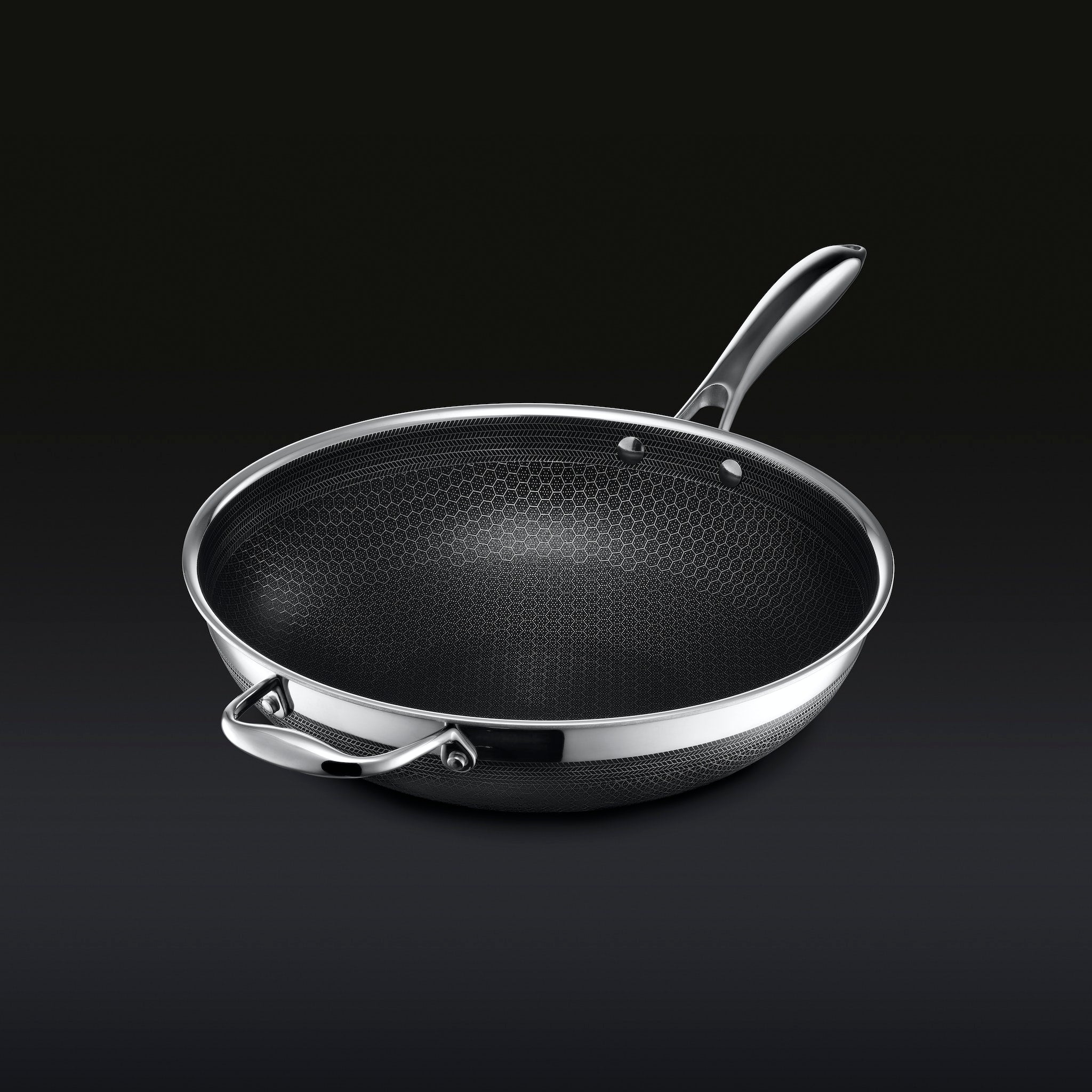 Hybrid Wok with Lid, 12" - Image 3