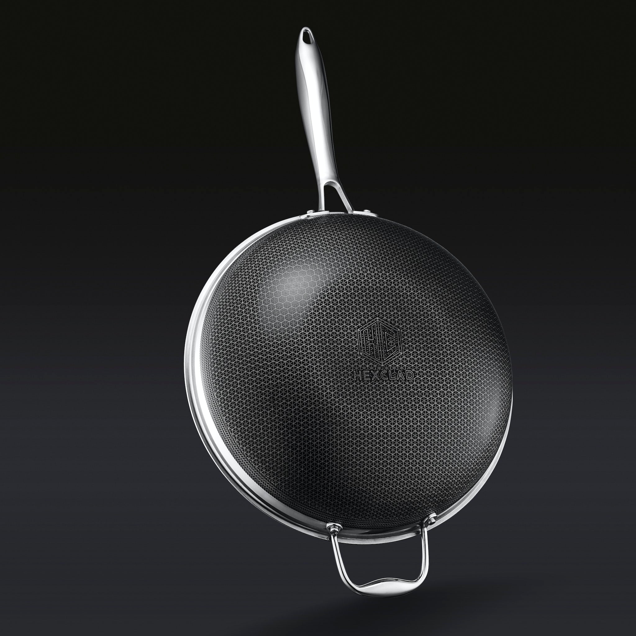 Hybrid Wok with Lid, 12" - Image 2