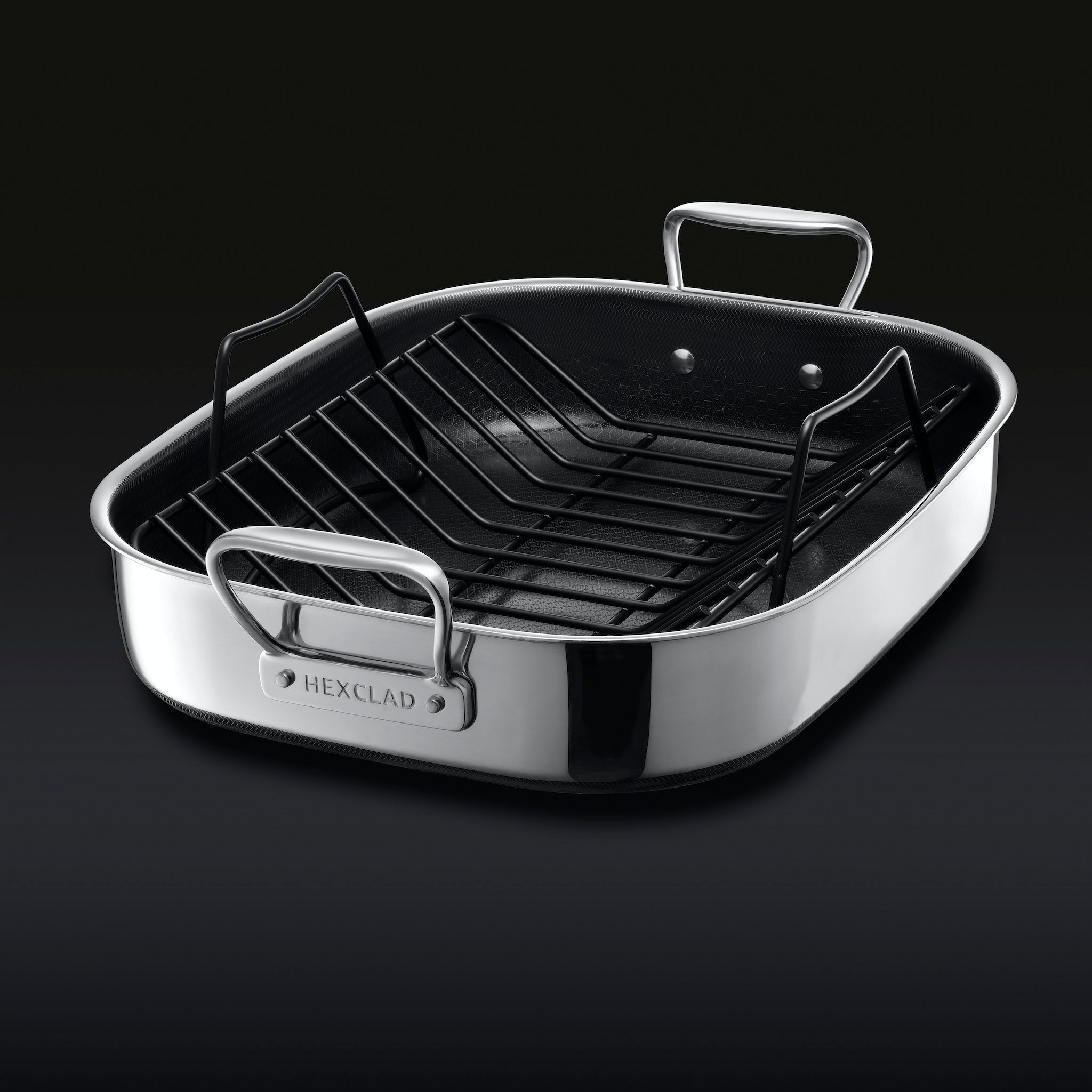 Hybrid Roasting Pan with Rack - Image 4